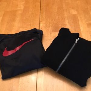 Bundle Nike Hoodie/Old Navy Zip w/Hood
